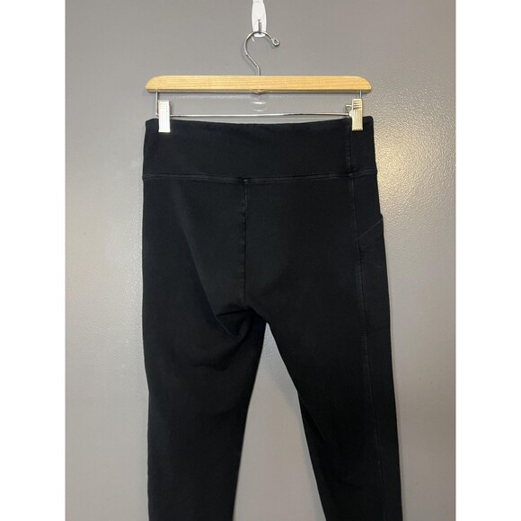 Max & Mia Leggings Womens Medium Black High Rise Pocket Stretch Ankle Pants - Picture 5 of 9